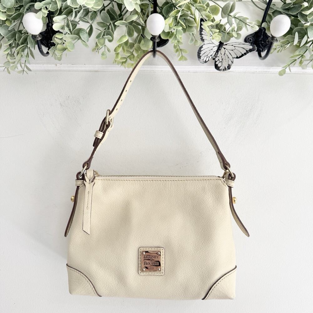 Dooney & Bourke Sorrento Crossbody Hobo bag DG Cream Mini